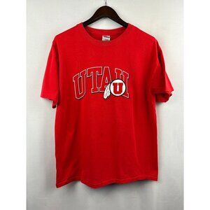 Women’s Gildan Large Red Utah University T-Shirt